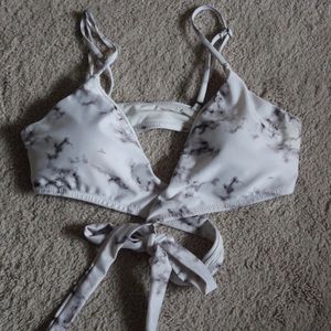 Marble Swim Top